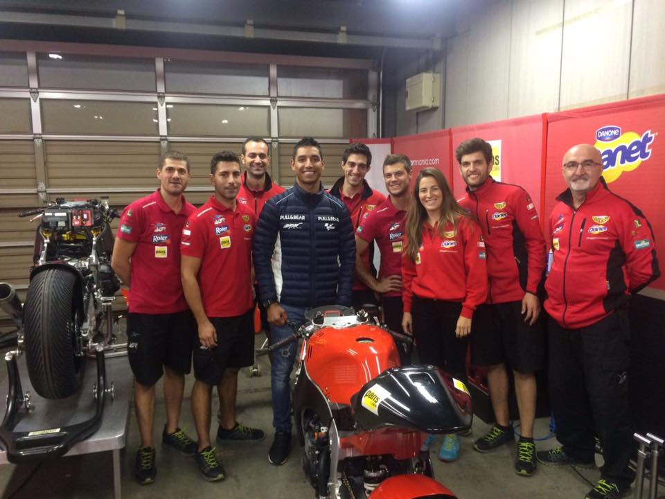 Yonny Hernández regresa a Moto2 con el ARG Team