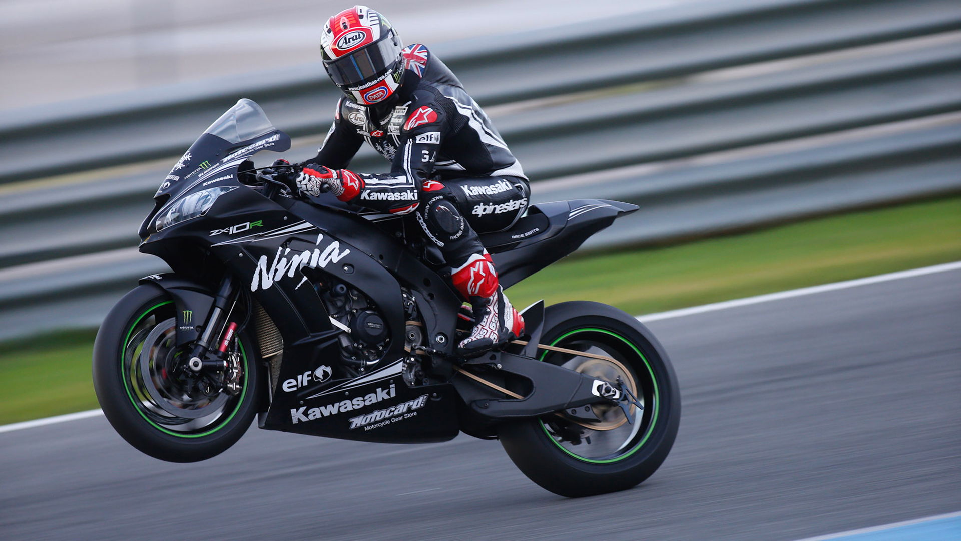 Jonathan Rea durante los test de Superbike y MotoGp en Jerez