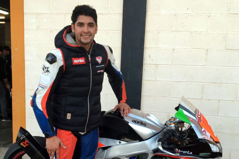 Maximilian Scheib, en Superstock 1000 con Aprilia Nuova M2 Racing