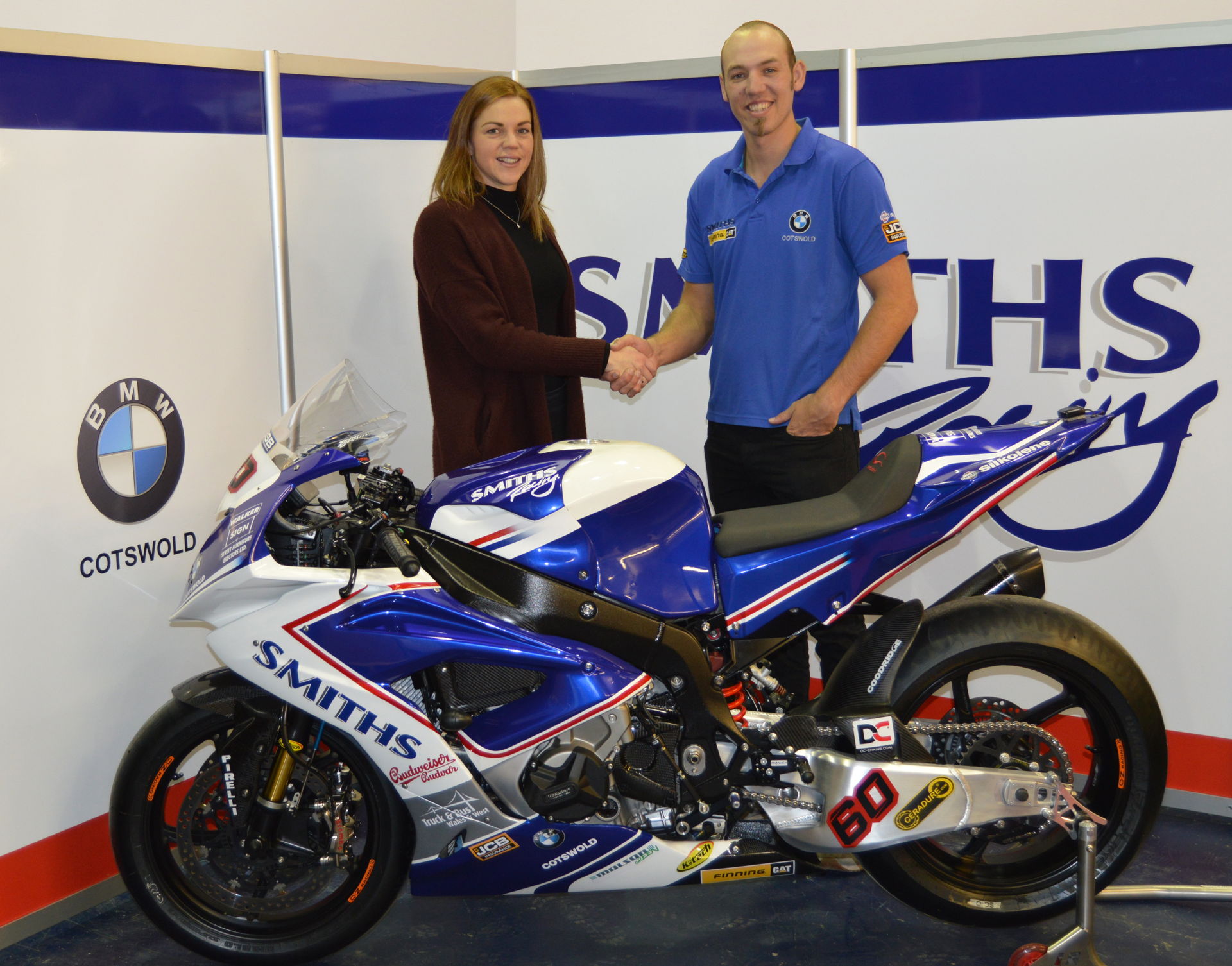 Peter Hickman y Rebecca Smith