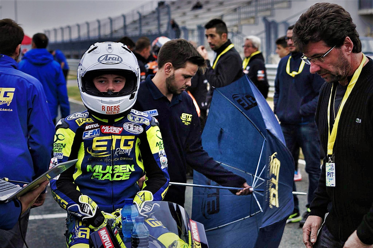 Andy Verdoia, en el FIM CEV Moto3 con el Race Experience de Sebastien Gimbert