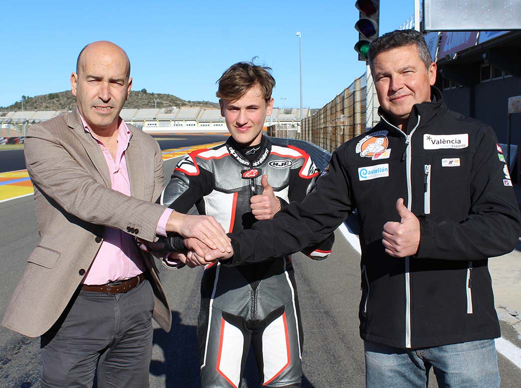 Jaume Masià, piloto de la Cuna de Campeones en el FIM CEV Moto3