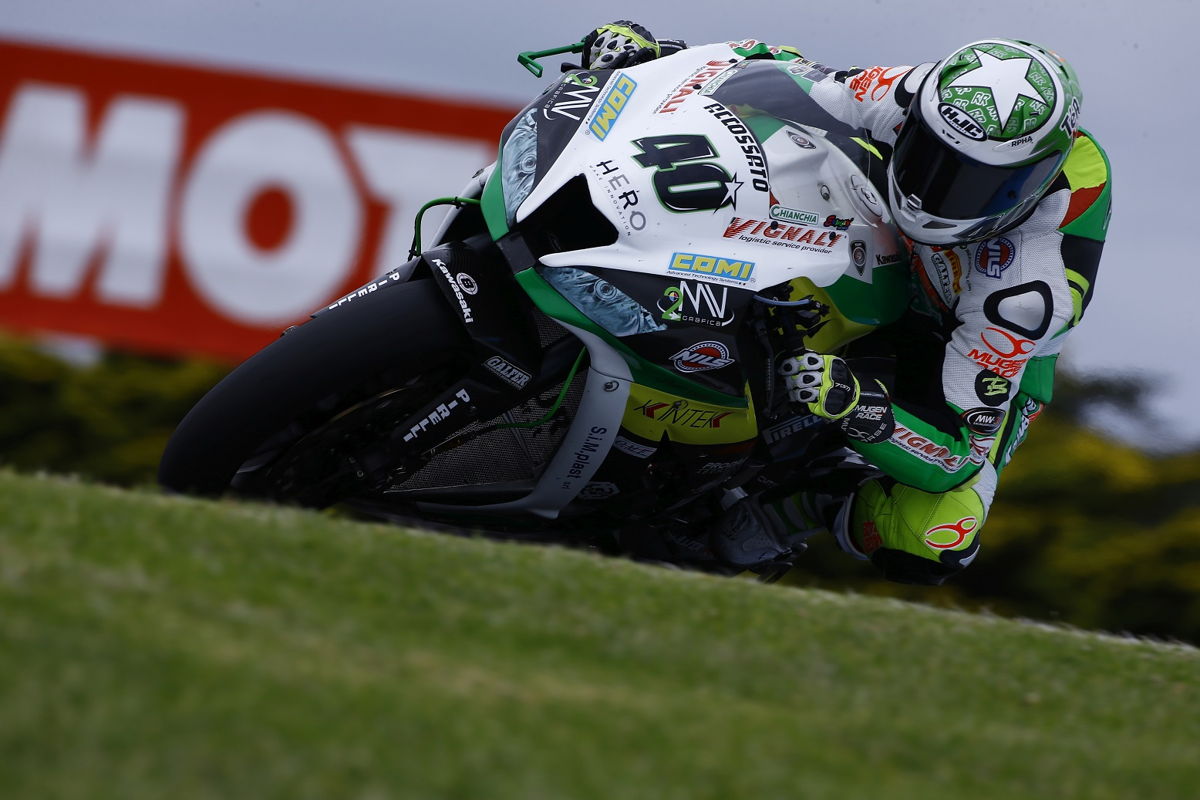 Román Ramos en Phillip Island