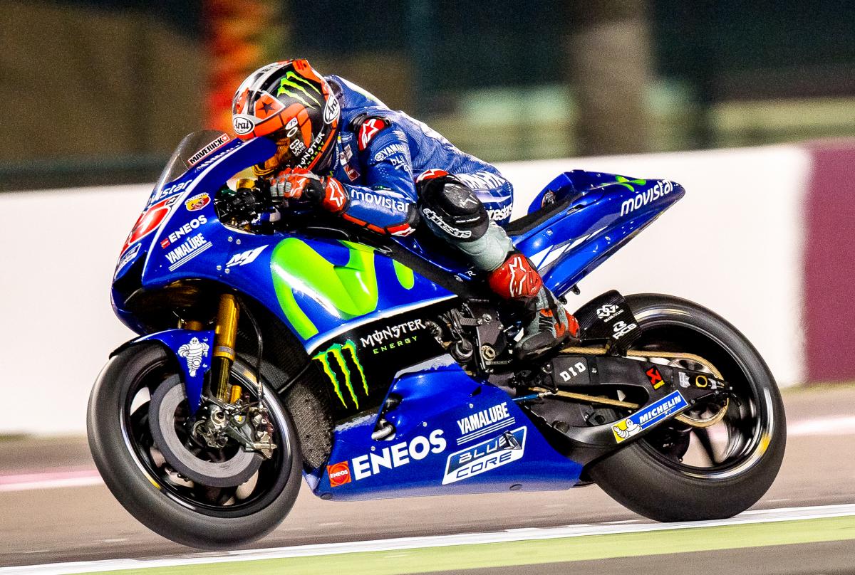 Gran Premio de Qatar de MotoGp: Maverick Viñales domina el primer libre