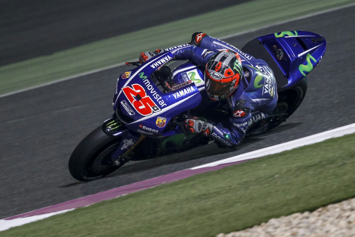 Test MotoGp Qatar: Maverick Viñales apunta alto