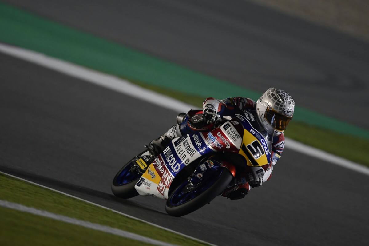 Fenati y Nakagami finalizan en cabeza los test de Qatar