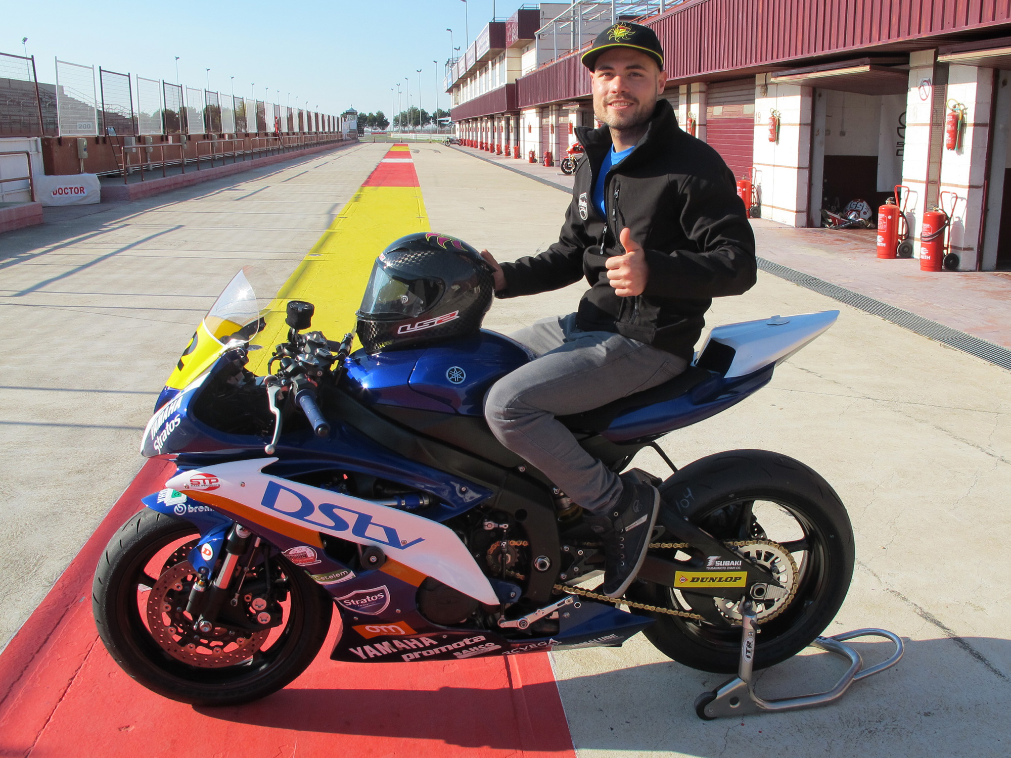 Luc Mamet disputará el FIM CEV en Stock600 de la mano del Team Stratos