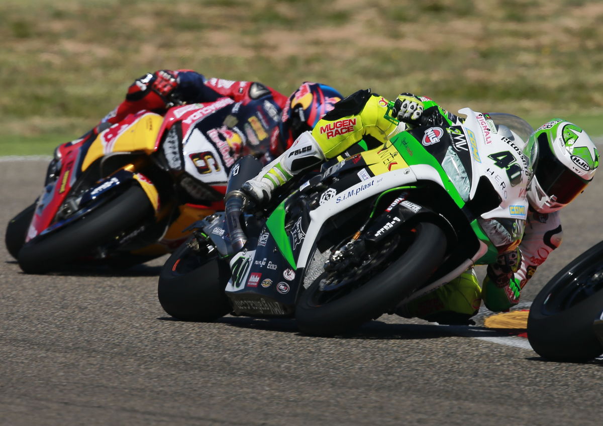 WorldSBK Motorland Aragón: Román Ramos abandona en la primera manga y suma 5 puntos en la segunda