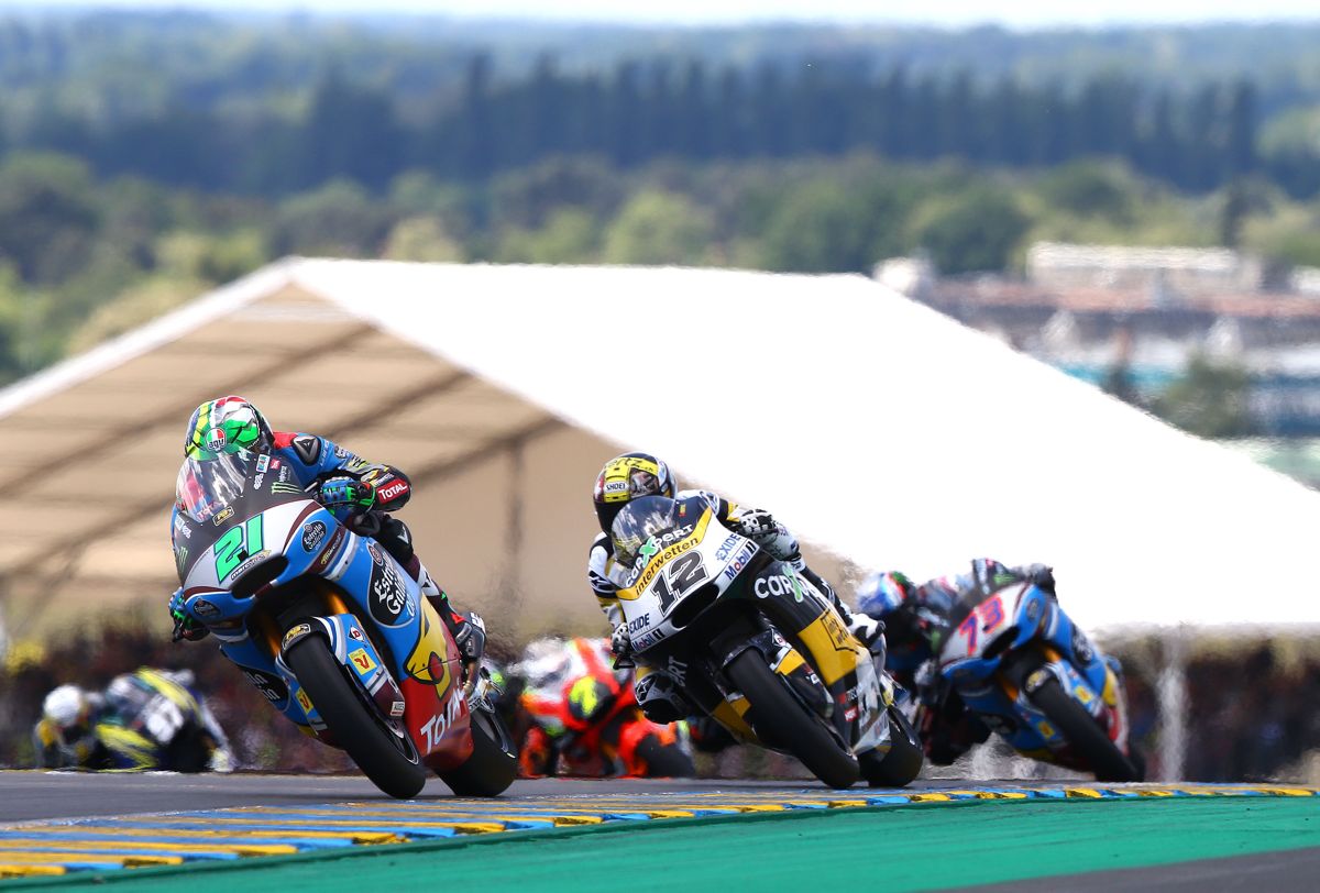 Franco Morbidelli vence en Le Mans