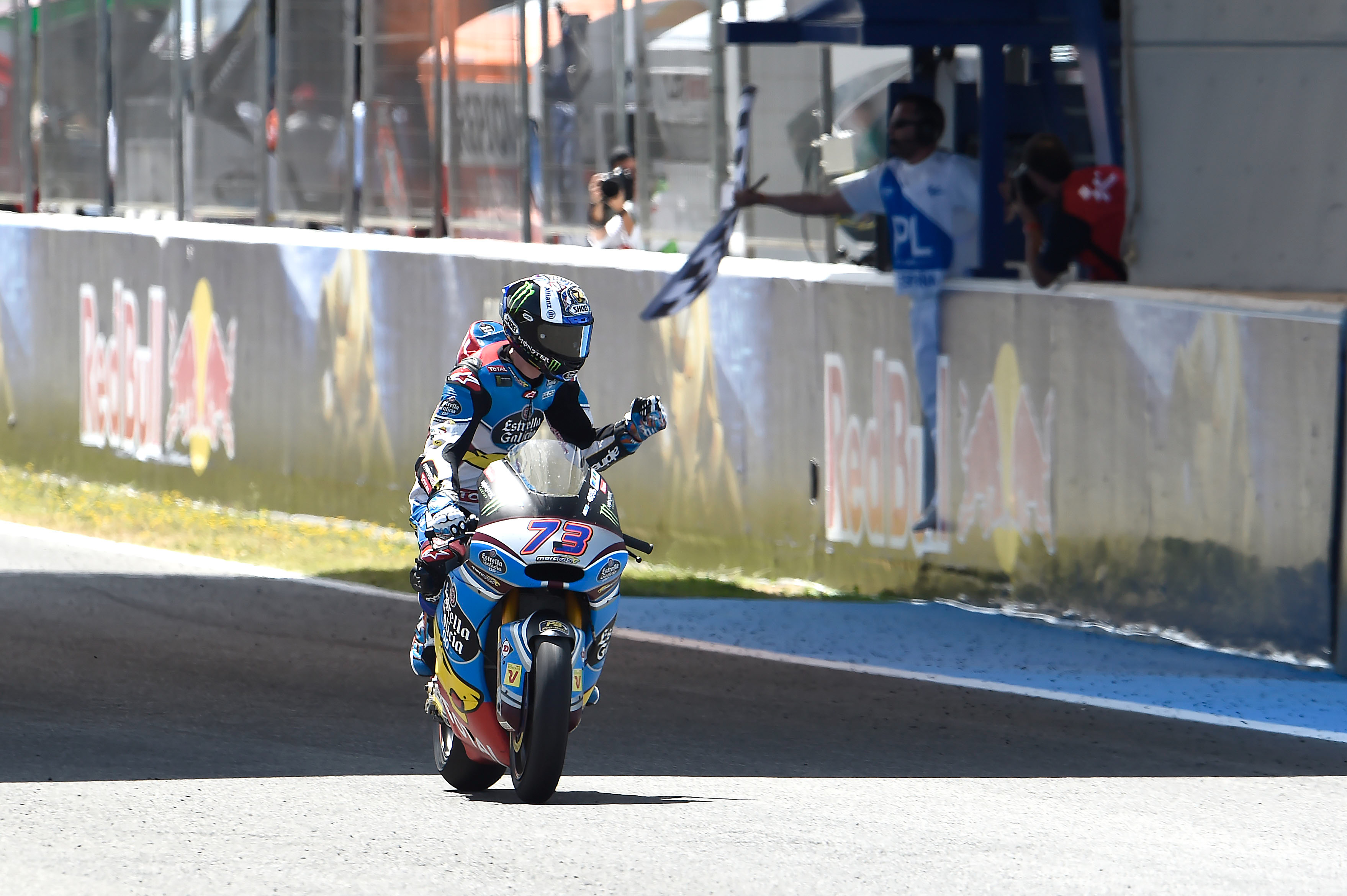 Álex Marquez logra en Jerez su primera victoria en Moto2