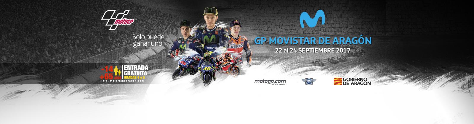 Horarios del Gran Premio de Aragón de MotoGp