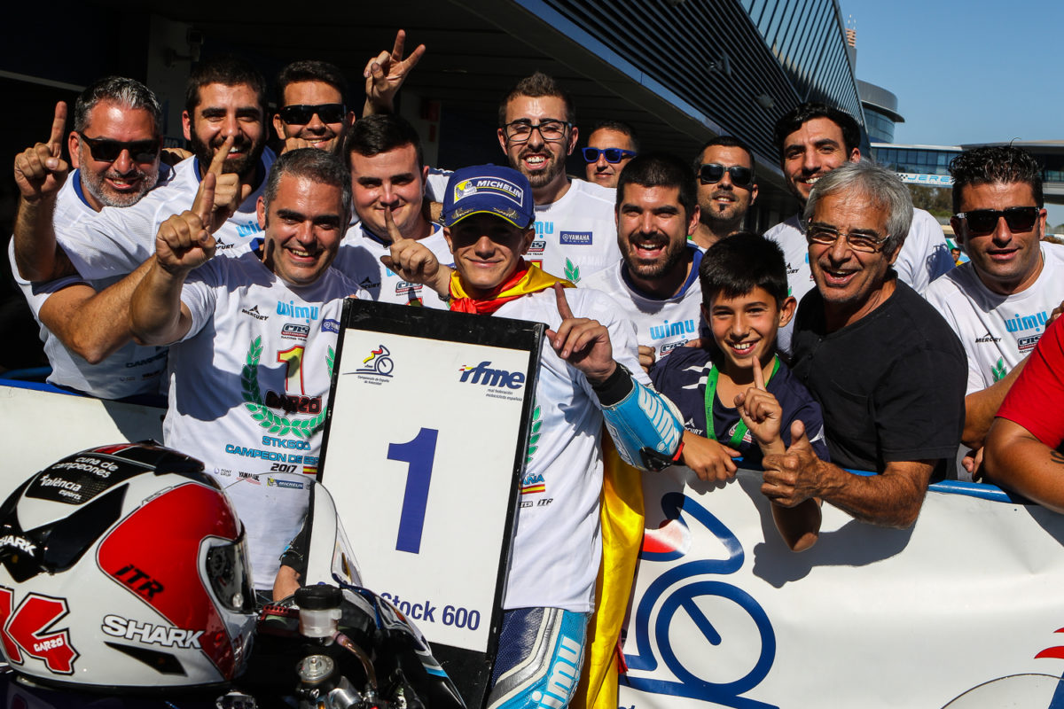 Héctor Garzó, Campeón de España de Superstock 600