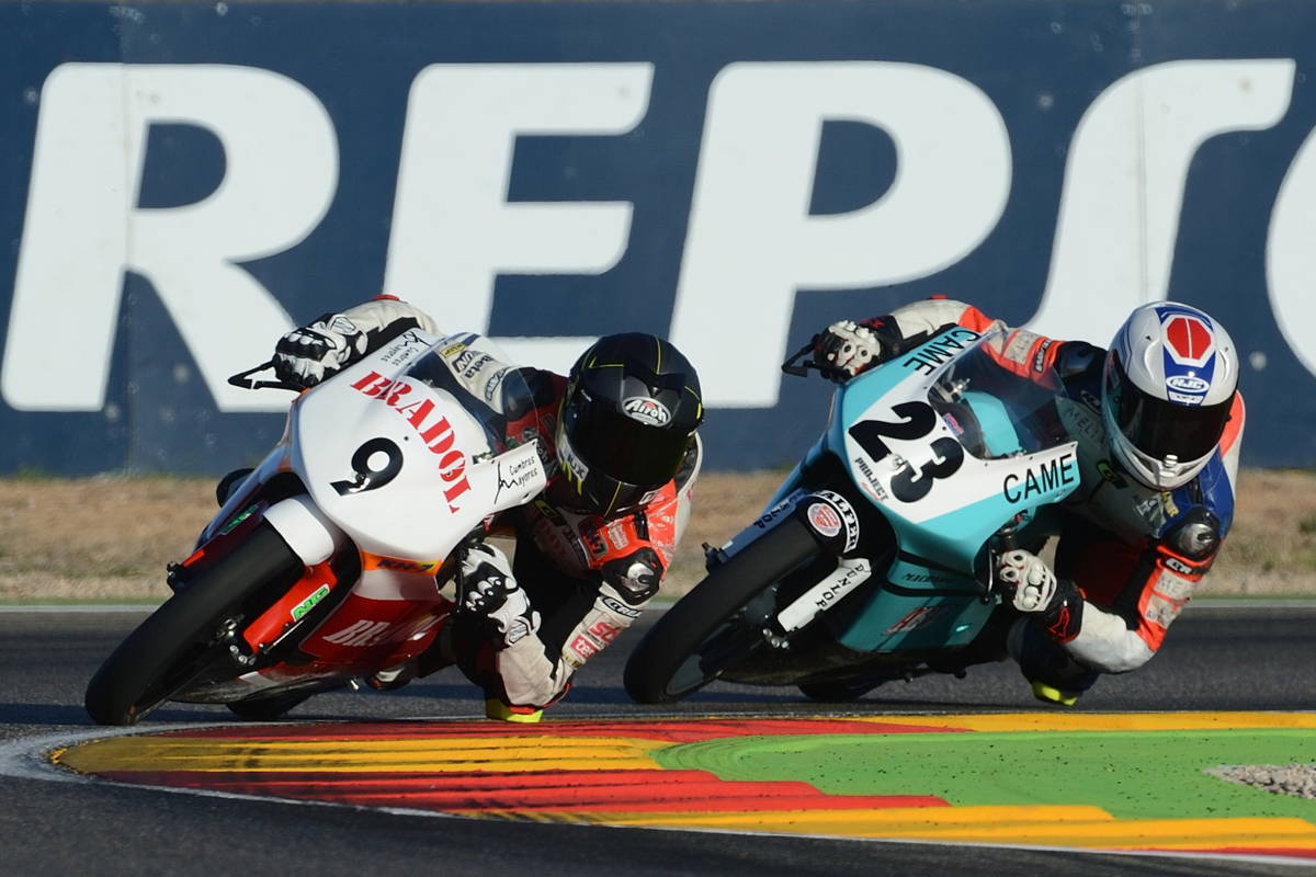 «Paquito» Gómez Requena sigue sumando podios en la European Talent Cup de Moto3