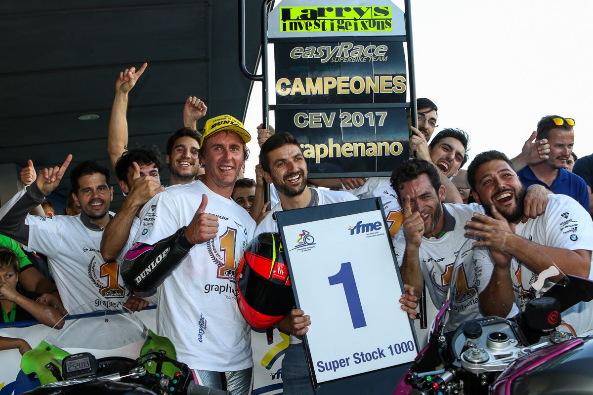 Carmelo Morales Campeón de España de Superstock 1000