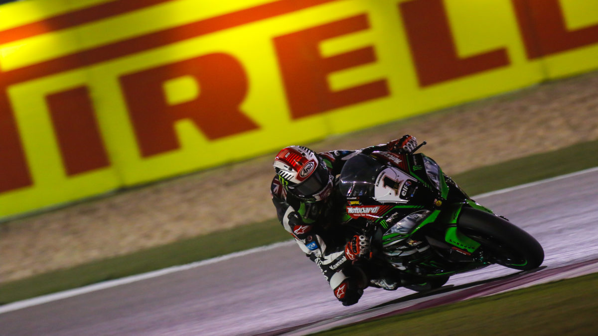 Jonathan Rea manda en los entrenamientos en Qatar