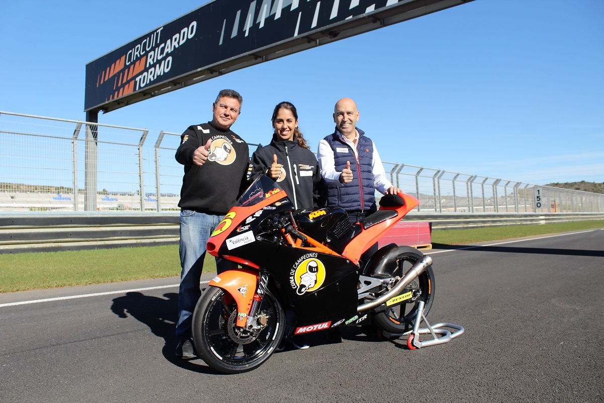 María Herrera disputará el Gran Premio de la Comunitat Valenciana con la Cuna de Campeones