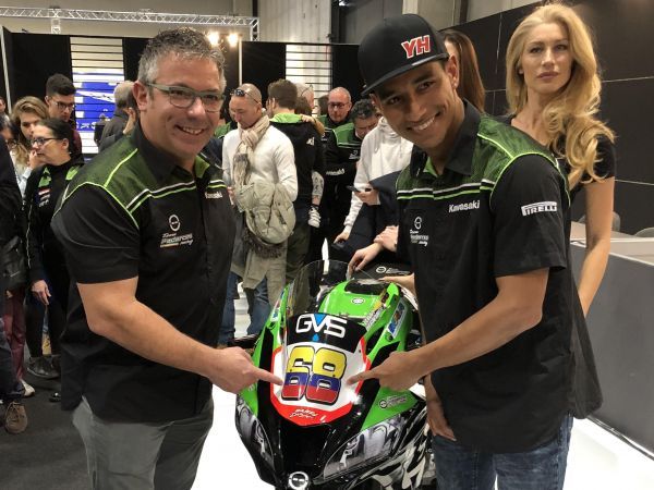 Yonni Hernández, en los test de Sepang con Tech3