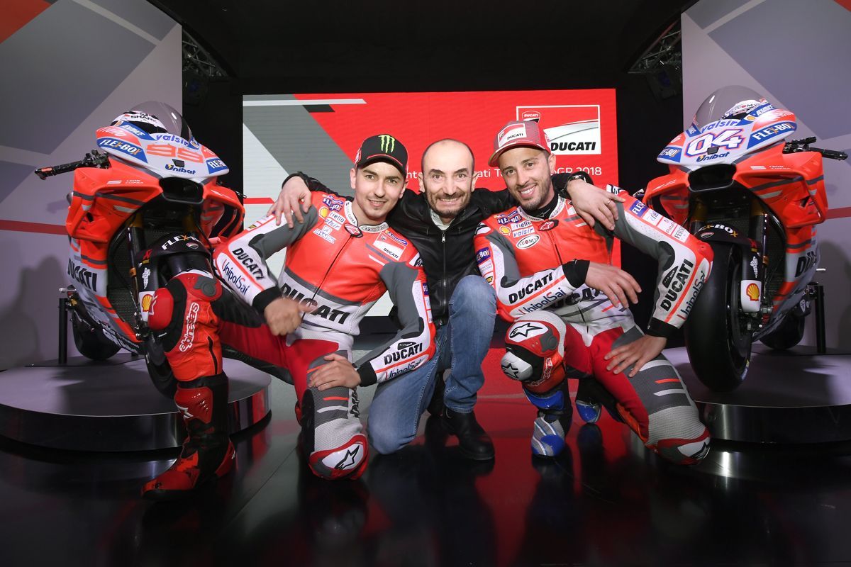 Presentado el Ducati Team de MotoGp 2018