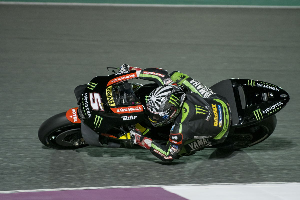 Johann Zarco termina los test de MotoGp en Qatar en primera posición