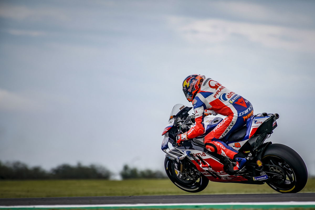 Jack Miller durante los entrenamientos del Gran Premio de Argentina de MotoGp