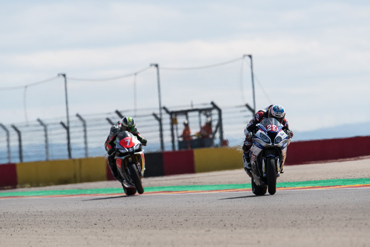 Markus Reiterberger y Maximilian Scheib en Motorland Aragón