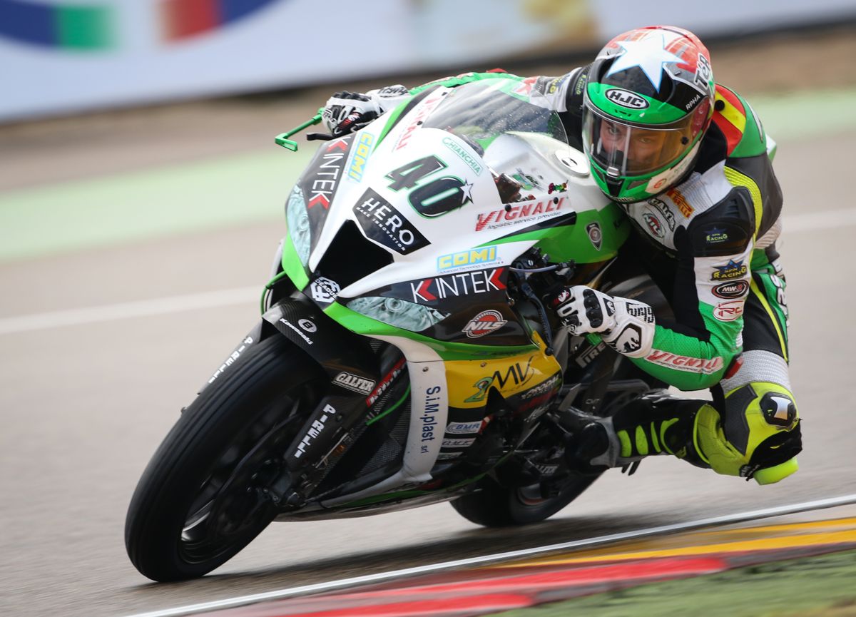 Román Ramos en Motorland Aragón