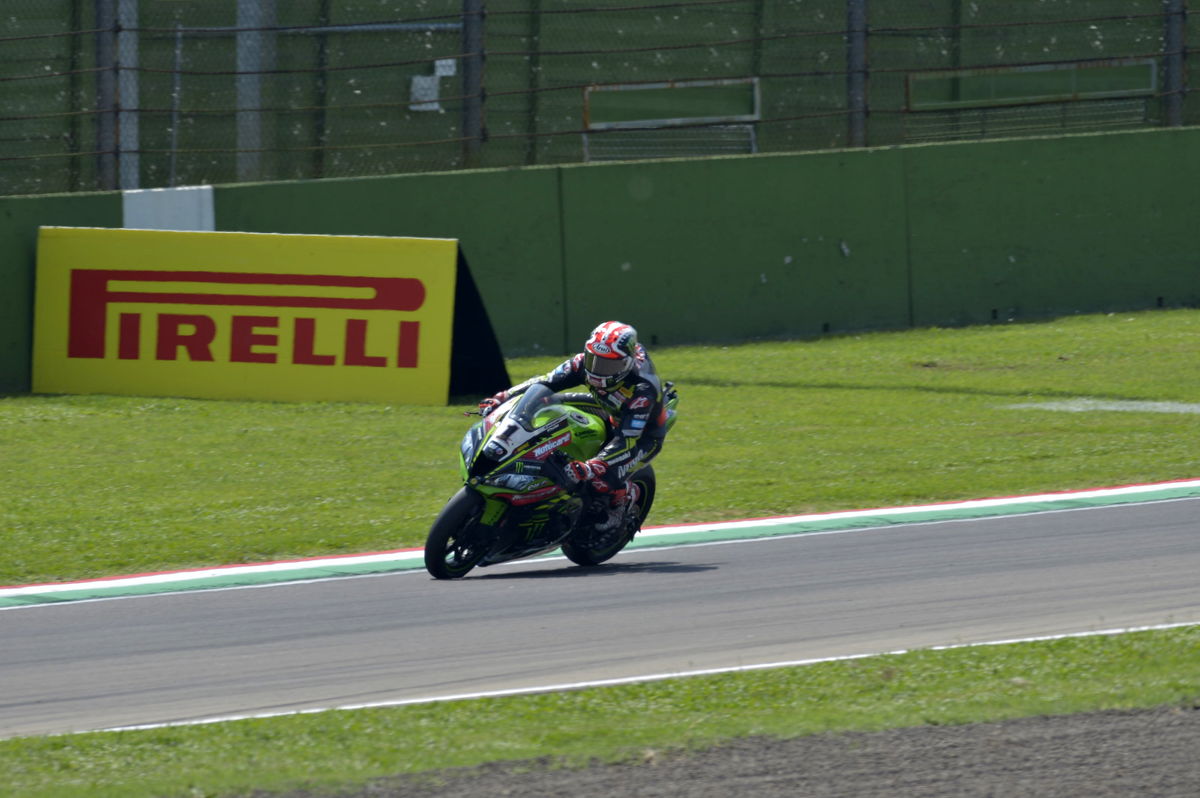 Jonathan Rea en Imola