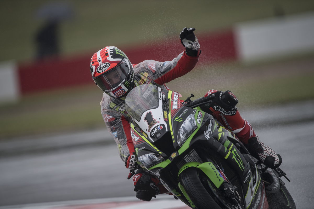 Jonathan Rea en Donington Park