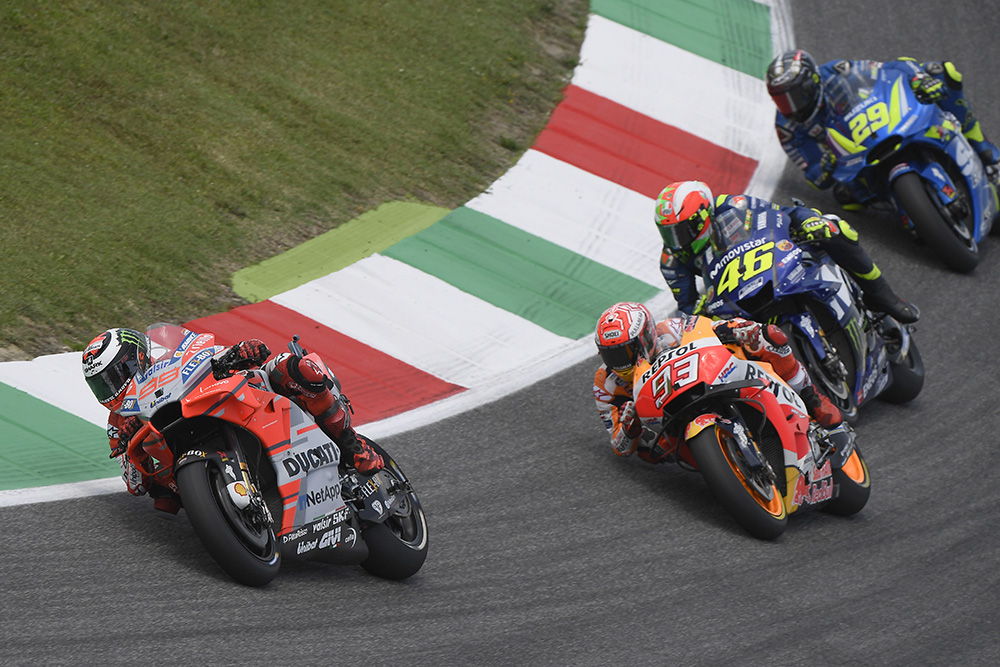 Jorge Lorenzo, piloto oficial Honda