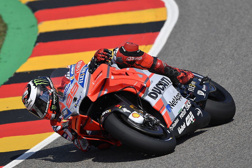 Jorge Lorenzo y las Ducati dominan los libres