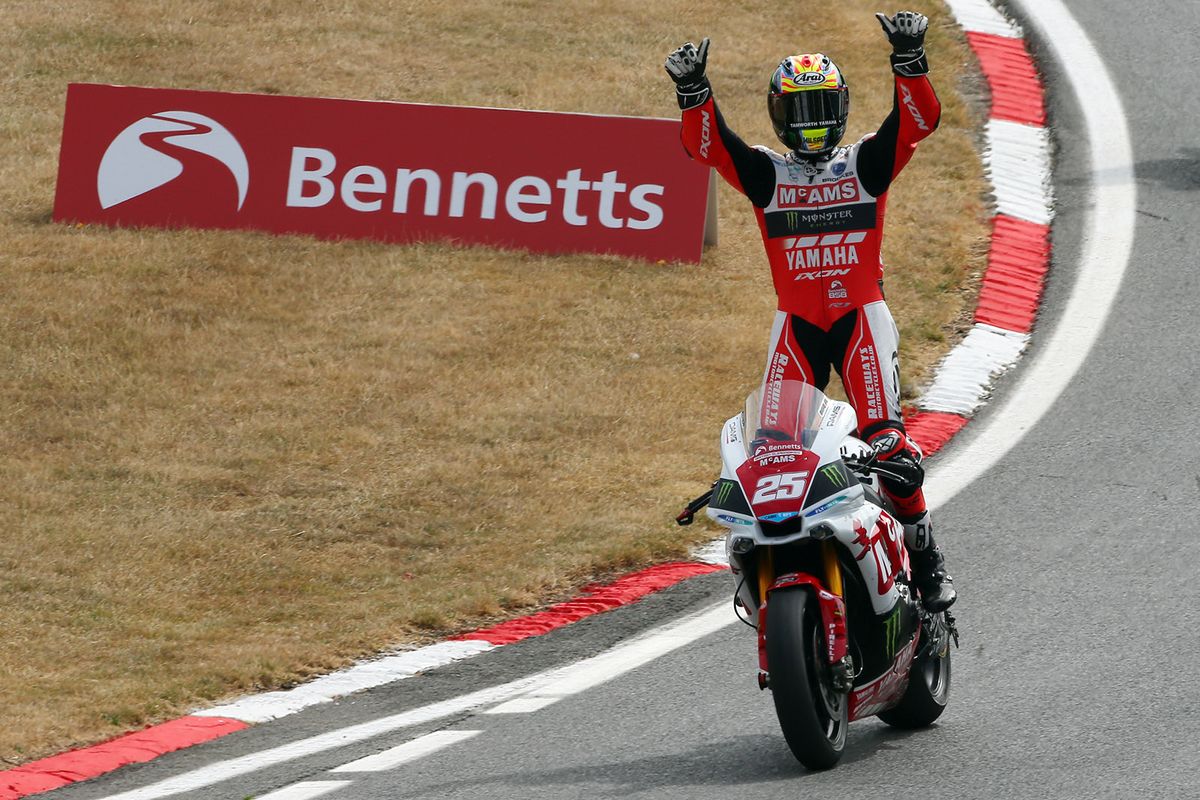 Josh Brookes en Brands Hatch