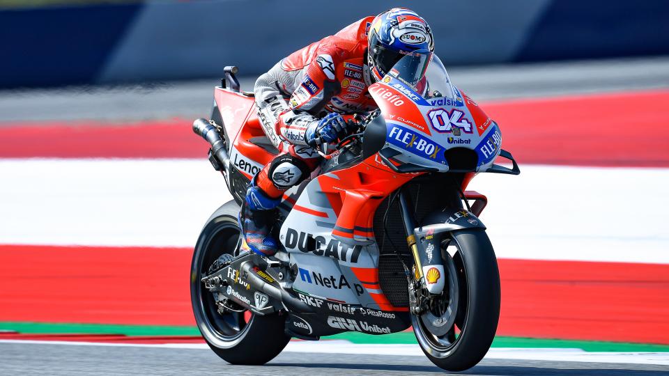 Dovizioso, el más rápido el viernes