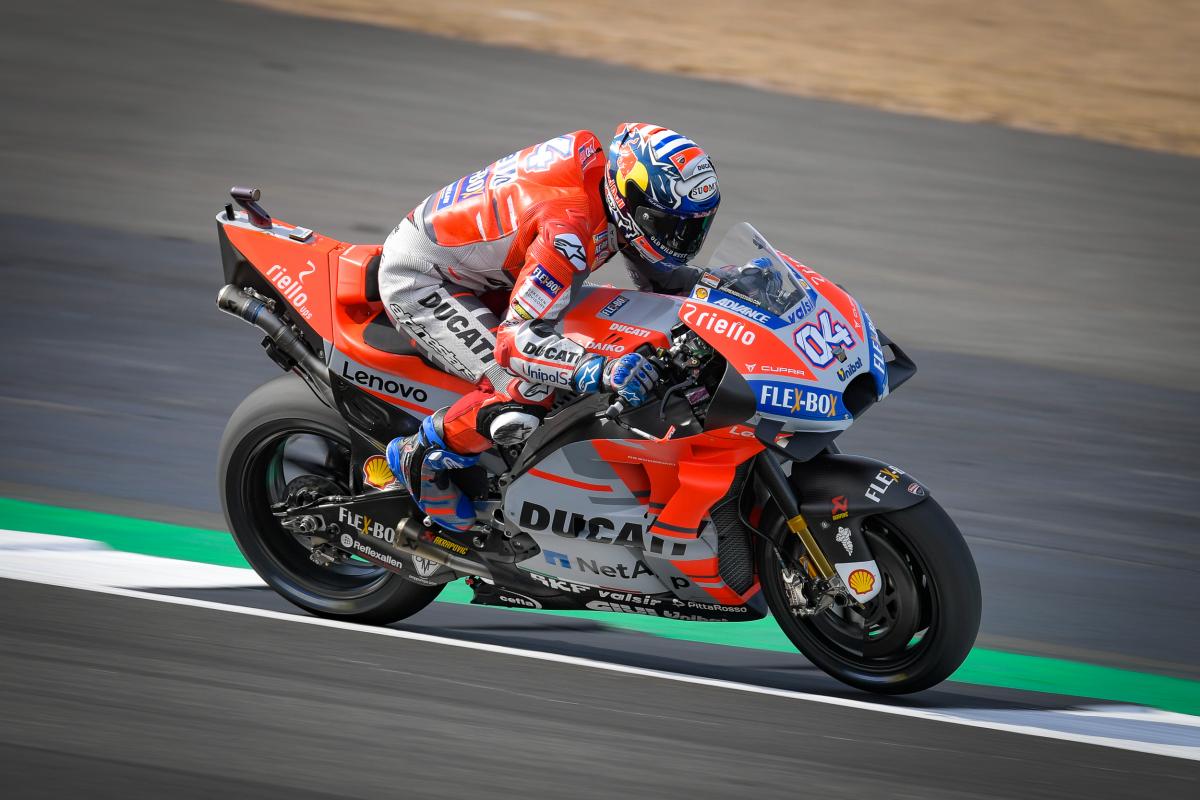 Andrea Dovizioso, mejor tiempo en los libres