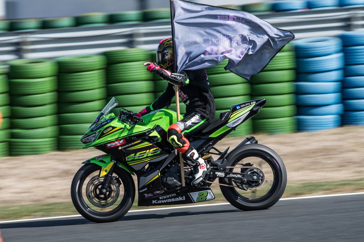 Ana Carrasco, Campeona del Mundo de Supersport 300