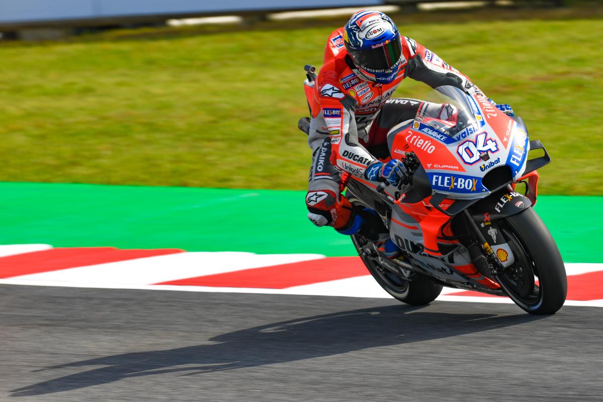 Ducati al mando en los libres