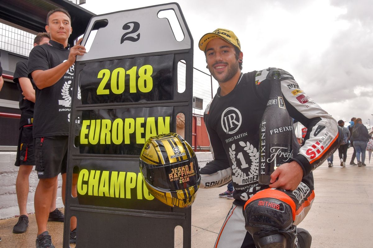 Jesko Raffin, ganador del FIM CEV Moto2 2018