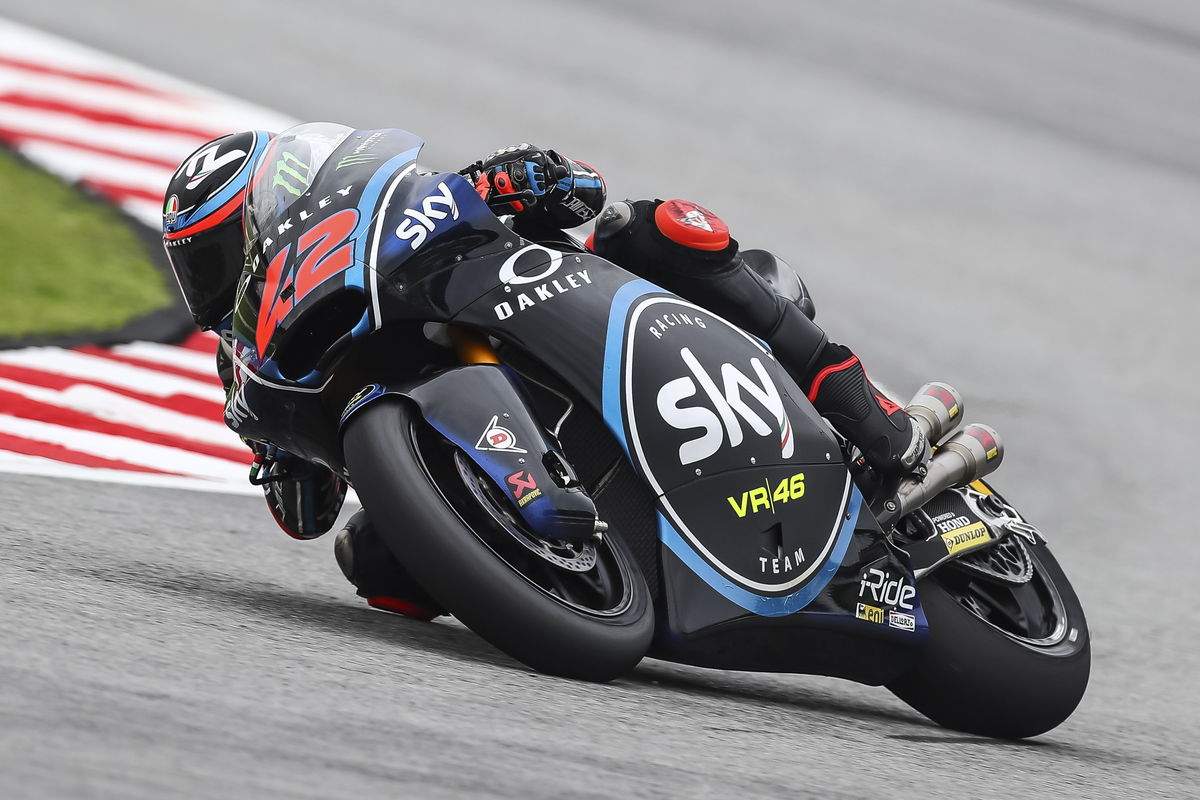 Francesco Bagnaia, Campeón del Mundo de Moto2. Victoria de Luca Marini