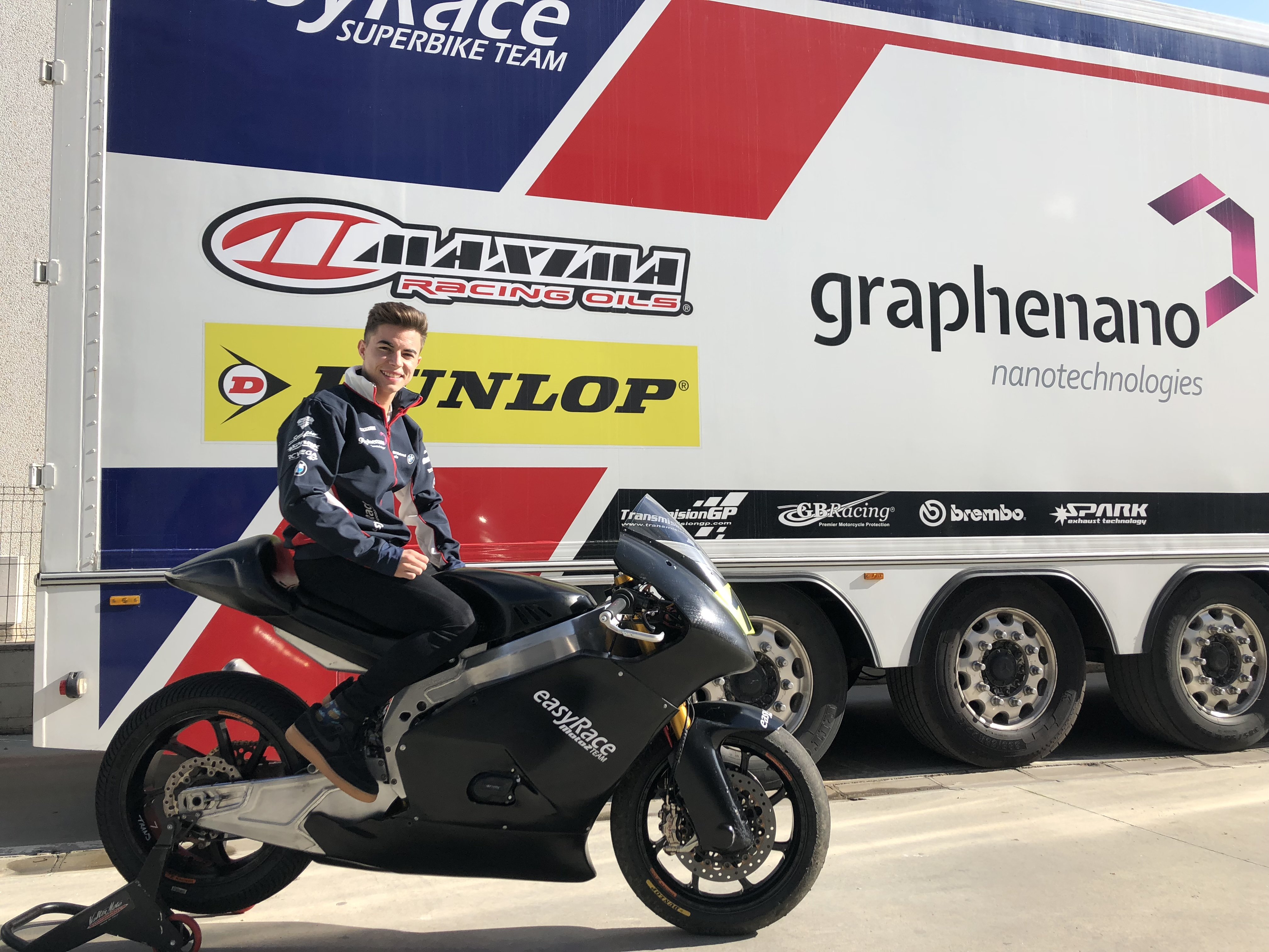 Dani Valle disputará la temporada 2019 con el easyRace SBK Team