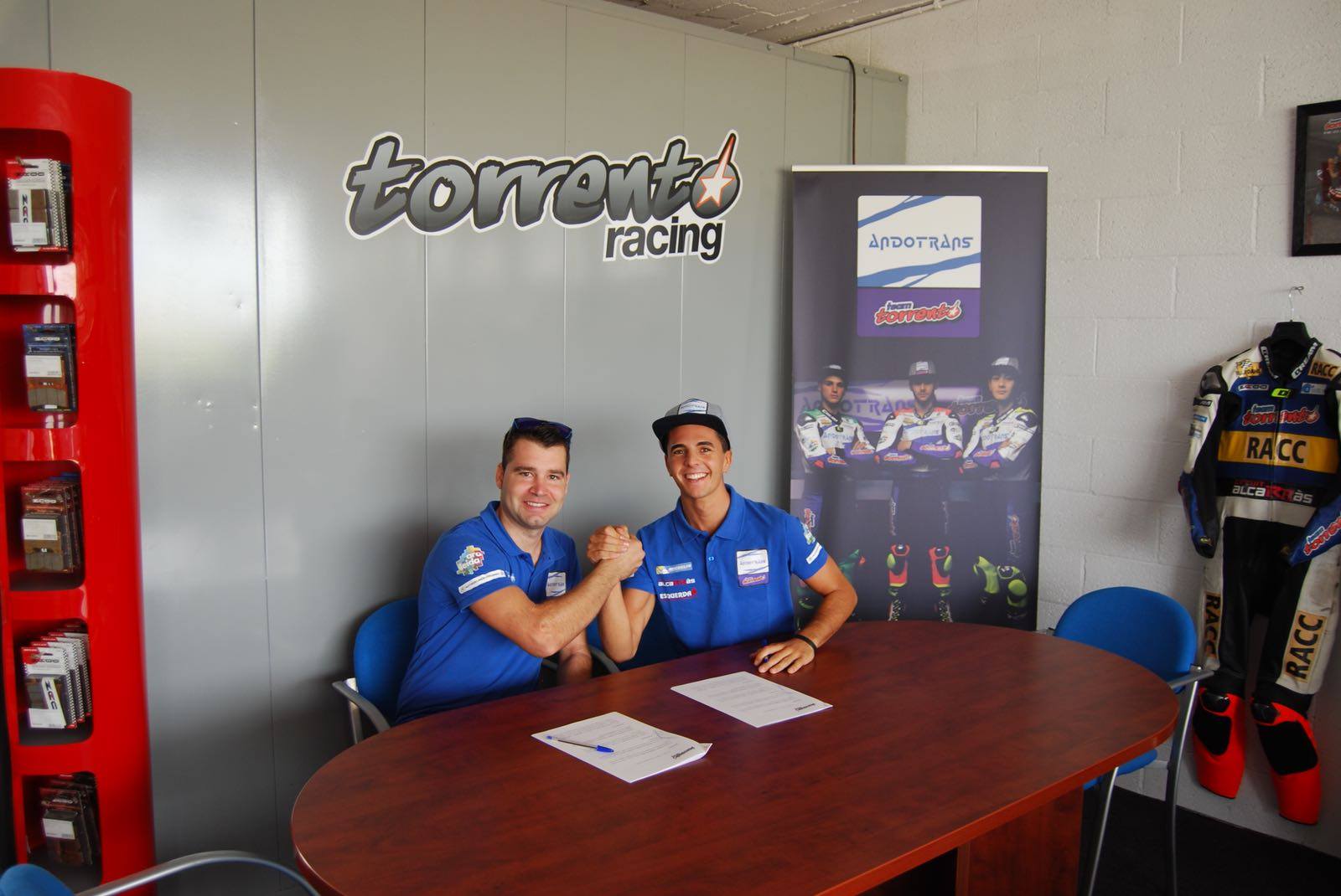 Oscar Gutierrez y Sander Kroeze, pilotos del Andotrans Team Torrentó para 2019