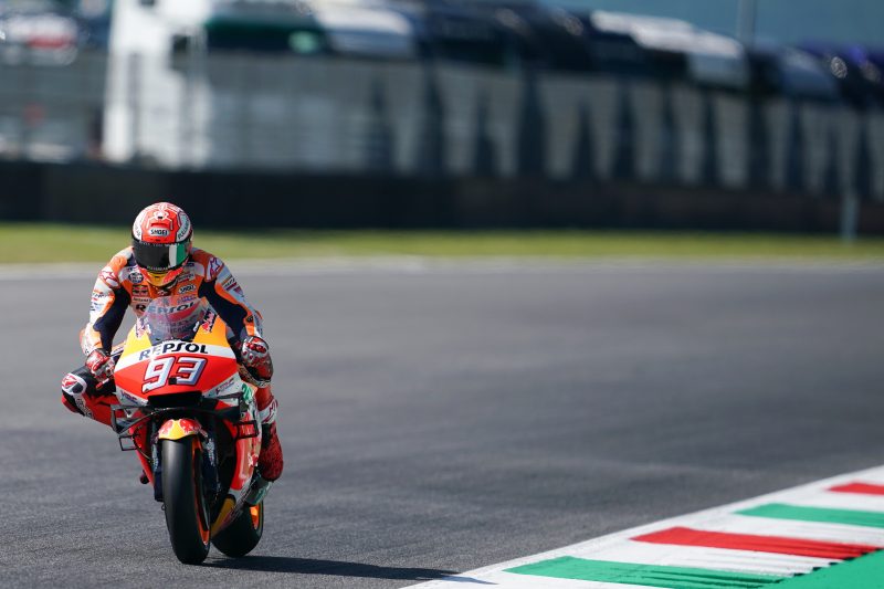 Marc Márquez encabeza una primera fila de record