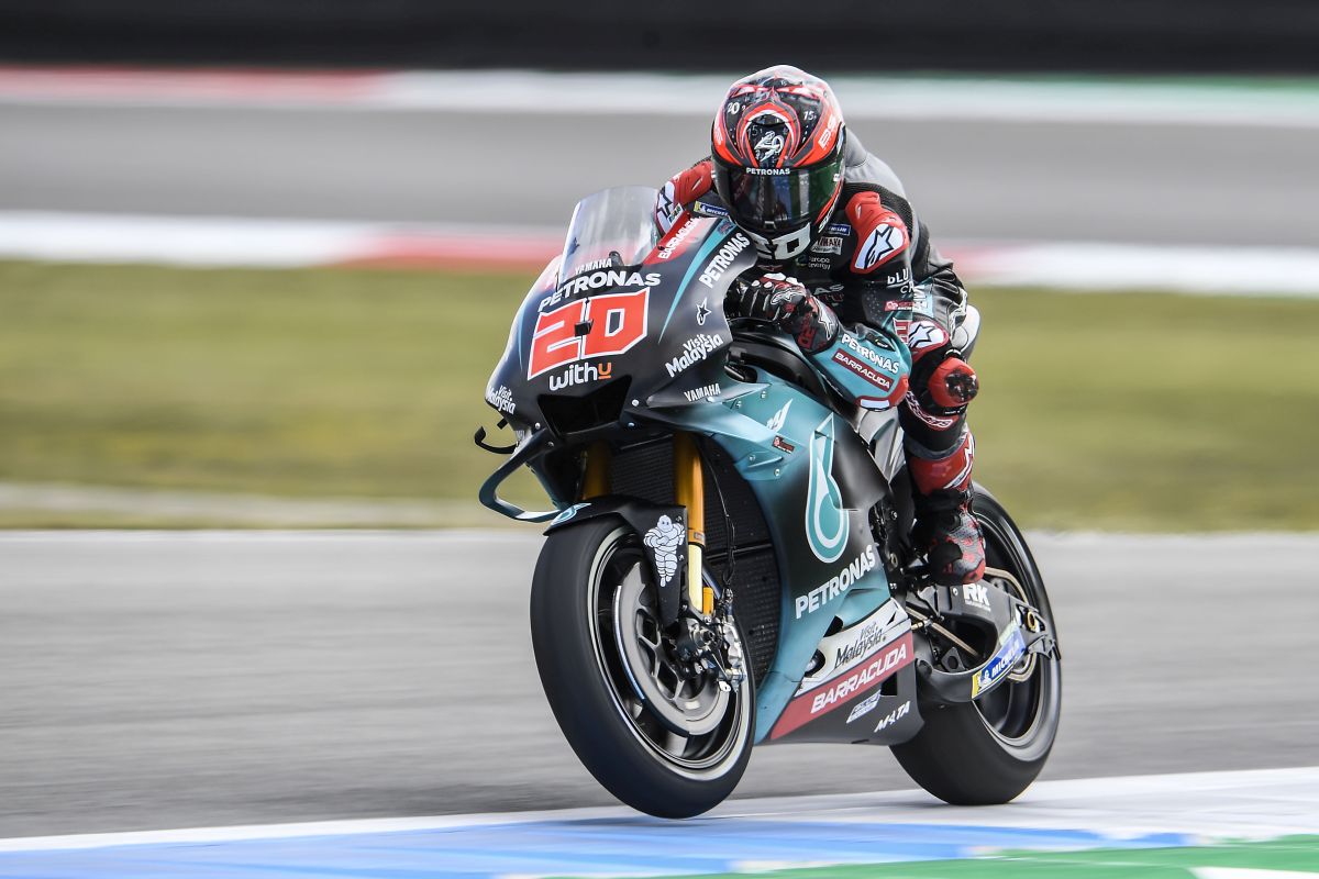 Tercera pole de la temporada de Fabio Quartararo