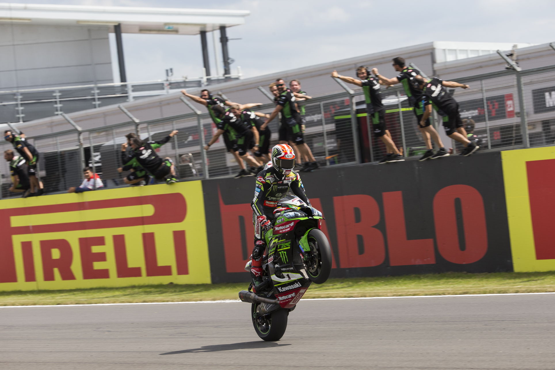 WorldSBK Donington Park: a cámara lenta