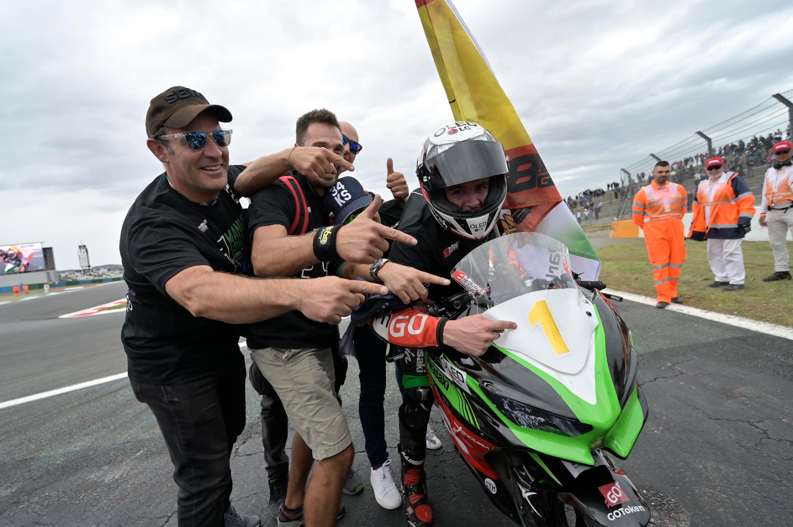 Manuel González, Campeón del Mundo de Supersport 300