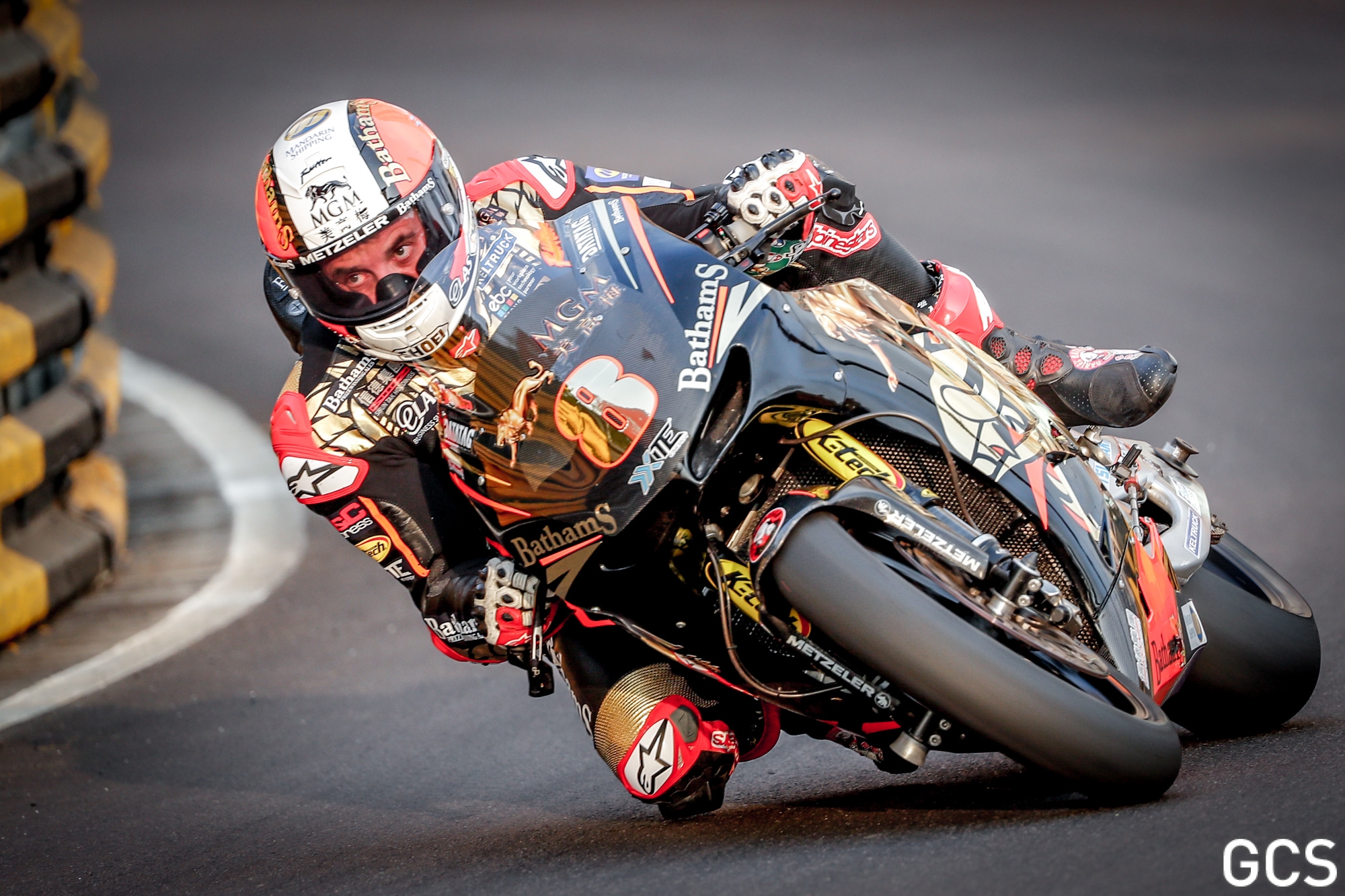 Michael Rutter durante el Gran Premio de Macao